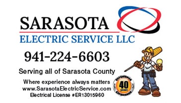 Sarasota Electric Service Business Card